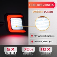 Luz de Placa LED Ram 1500/2500/3500 2003-2018 (Lente Fumê) - Upgrade OEM - imagem 3
