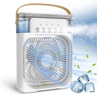 Climatizador Portátil com LED, Timer e Função Aromatizadora - 3 Velocidades | Resfria, Umidifica e Ilumina Ambientes - imagem 2