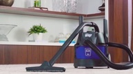 WAP Aspirador de Pó e Água GTW BAGLESS 1400W - 6L com Filtro Lavável e Função Soprador - imagem 3