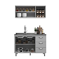 Cozinha Kiara: Compacta, Linda e Funcional! - imagem 2