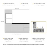 Cozinha Compacta Veneza: Seu Espaço Mais Funcional! - imagem 2
