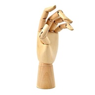 Mão Manequim Articulada de Madeira 30 cm - Esquerda | Decoração Elegante e Funcional - imagem 5