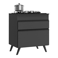 Balcão de Cozinha para Cooktop 70 cm com 1 Porta e 1 Gaveta - Design Moderno e Funcionalidade Premium - imagem 2