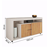 Rack TV 55" Lubech: Design & Funcionalidade - imagem 2
