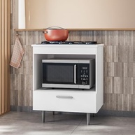 Balcão de Cozinha com Cooktop 4 Bocas e Gaveta - Design Moderno e Funcionalidade Completa - imagem 2