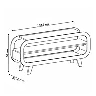 Rack TV 60” Luar: Design e Funcionalidade - imagem 2