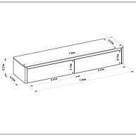 Nicho Curvo 1.4m com Portas: Design e Funcionalidade - imagem 2