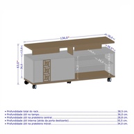 Rack TV 52" Topazio: Design e Funcionalidade - imagem 2