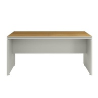 Mesa de Escritório Oslo 160cm com Tampo Duplo Fendi e Freijó - Design Moderno e Funcionalidade Premium - imagem 5