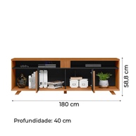 Rack TV 70” 1,80m: Elegância e Funcionalidade - imagem 2