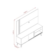 Rack Painel TV 60" Cronos: Elegância e Funcionalidade - imagem 2