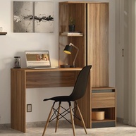 Escrivaninha com Armário Office Morada - Design Moderno e Funcionalidade Inteligente - imagem 1