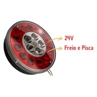 Lanterna Traseira Facchini Braspoint 3 Funções LED 24V: Posição, Freio e Pisca - imagem 5