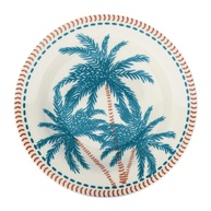 Prato Fundo Caribe em Cerâmica 21,5cm - Design Tropical com Estilo Sofisticado - imagem 1