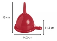 Funil Pequeno Plasutil - Seguro, Prático e Versátil para Cozinha e Manutenção - imagem 2