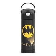 Garrafa THERMOS FUNTAINER Batman 473ml - Isolada a Vácuo com Bico Largo para Crianças - imagem 1