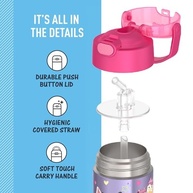 Garrafa Térmica Thermos Funtainer com Canudo 354ml - Gabby’s Dollhouse | Ideal para Crianças - imagem 5