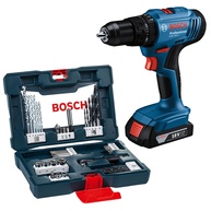 Furadeira Parafusadeira Bosch GSB 183-LI 18V + Kit Brocas 41 Peças - imagem 1
