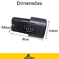 Bateria 12V 1.5Ah: Potência Extra para Sua Furadeira! - imagem 2
