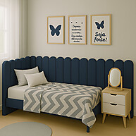 Cabeceira Adesiva Nuvem: Decore Sem Furar! ✨ - imagem 1