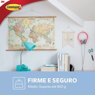 Gancho Adesivo Command: Organize Sem Furar! - imagem 2