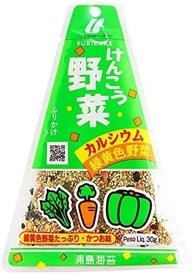 Furikake Triangulo Kenkou Yasai 30g Urashima - imagem 1