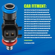Injetores de Combustível FJ1000 4 Furos: Desempenho Otimizado para Ford, Lincoln, Mazda e Mercury - imagem 5
