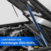 Amortecedores de Capô Ford Ranger 2024+ | Elevação Sem Furos | Molas a Gás Premium - imagem 3