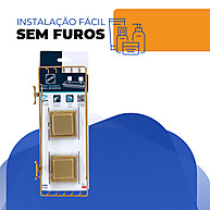 Organize Já! Suporte Shampoo 3M Sem Furos - imagem 2