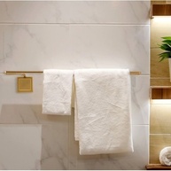 Porta Toalha Dourado 3M: Elegância Sem Furos! - imagem 2
