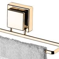 Porta Toalha Dourado Future: Elegância Sem Furos! - imagem 2