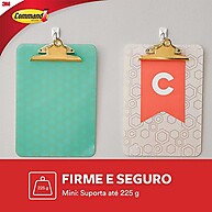 Gancho Adesivo Command Mini: Organize Sem Furos! - imagem 2