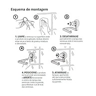 Gancho Ventosa: Organize Sem Furos! - imagem 2