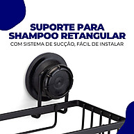 Organizador de Shampoo: Parede, Sem Furos! - imagem 2