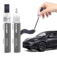 KIKIMO Kit de Tinta de Retoque Tesla Cinza Furtivo (PN01) - Reparo de Arranhões 2 em 1 com Ponta de Caneta e Pincel - imagem 1