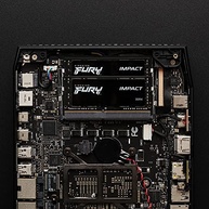 Memória Notebook Kingston Fury Impact 16GB DDR4 3200 Mhz - Preto - imagem 5