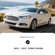 Câmera de Ré Anpher para Ford Fusion 2013-2016 | Visão Auxiliar de Estacionamento Premium - imagem 4
