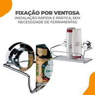 Suporte Cozinha Sem Furo: Organize com a Future! - imagem 2