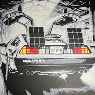 Quadro Decorativo 3D De Volta Para O Futuro - Delorean em Alto Relevo - imagem 2