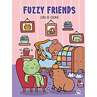 Fuzzy Friends: O Livro de Colorir Relaxante do TikTok - imagem 1