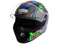 Capacete FW3 GT Turbo Preto Brilhante 60 - Segurança e Estilo com Viseira Cristal - imagem 3