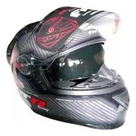 Capacete GTRacing FW3 Carbon Fiber: Segurança e Estilo com Óculos Integrado - imagem 4