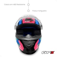 Capacete Fox FW3 GTX com Óculos Interno Integrado - Segurança e Estilo Premium - imagem 3