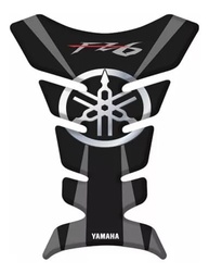 Adesivo Resinado Cromo Sign para Fazer FZ6 - Preto/Cinza - Segurança e Estilo - imagem 2