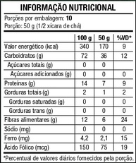 Farinha de Trigo Integral, Branco, Vitao, 500 g - imagem 3