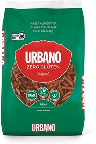 Urbano, Macarrão de Arroz Integral, Pena, Zero Glúten - 500 g - imagem 1