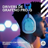 Headset Gamer Sem Fio Logitech G Astro A50 X LIGHTSPEED + Base Station, Com Conexão Bluetooth e HDMI 2.1 Passthru, Tecnologia PLAYSYNC, Compatível Com Xbox Series X|S, PlayStation, PC/Mac - Preto - imagem 4