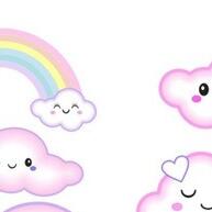 Kit Chuva de Benção Amor Menina 7 Peças + Painel G - imagem 1