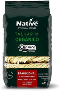 Talharim Orgânico Tradicional Native, 400 g - imagem 1