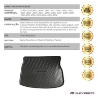 Protetor de Porta-Malas Corsa G1 Sedan/Classic 96-16: Bandeja Emborrachada e Resistente - imagem 3